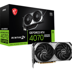 Graphics Cards MSI NVIDIA RTX 4070 SUPER 12G VENTUS 2X OC 1x HDMI 3x DP 12GB