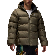 Jordan Uomo Abbigliamento esterno Jordan Jordan Brooklyn Men's Puffer Jacket - Medium Olive/Black