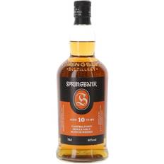 Whisky bottle Springbank 10 Year Old Single Malt Scotch Whisky 46% 70cl