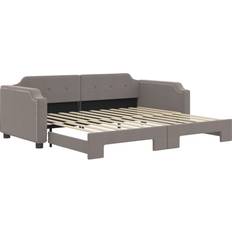 Mobili Trundle Taupe Gray Sofa 223cm 3 Seater