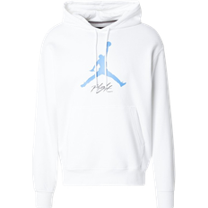Nike Jordan Essentials Men's Fleece Hoodie - White/Black/Legend Blue