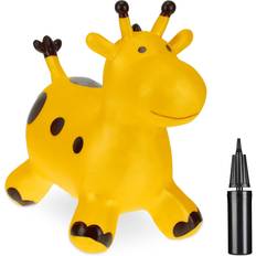 Relaxdays Jumping Giraffe with Pump