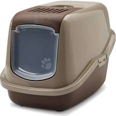 Katzen - Katzentoiletten - Katzentoiletten mit Haube Haustiere Savic Nestor Toilet Home Cat Litter Box 56x39x38.5cm