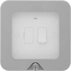 BG Electrical Bg 13A Grey Outdoor Weatherproof Switched Fused Connection Unit