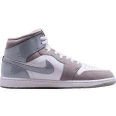 Nike Air Jordan 1 Mid SE M - White/Medium Grey/Cool Grey