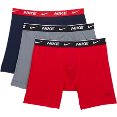 Briefs - Elastane/Lycra/Spandex Men's Underwear Nike Dri-FIT Essential Cotton Stretch Men's Boxer Briefs - Obsidian