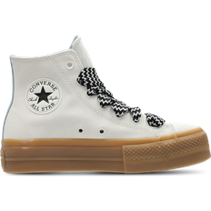 Scarpe Converse Chuck Taylor All Star Lift Platform Suede - White