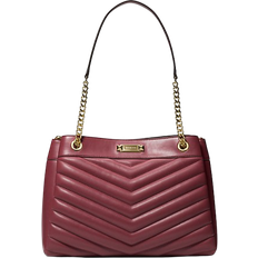 Michael Kors Whitney Medium Quilted Tote Bag - Oxblood