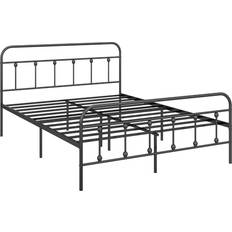 Homcom Platform Bed with Tall Headboard 156x210cm