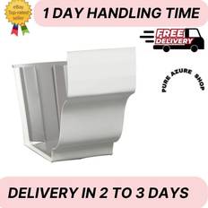 5-Inch Galvanized Slip Joint White