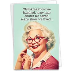 Anniversary Cards & Invitations Nobleworks Funny Women Birthday Greeting Card 5 x 7 Inch