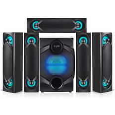 External Speakers with Surround Amplifier Nyne NHT5.1RGB Home Theatre System