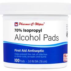 Isopropyl Alcohol Pads First Aid 100 Pads