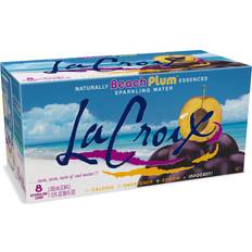 Lacroix Beach Plum Sparkling Water 12oz Pack of 10