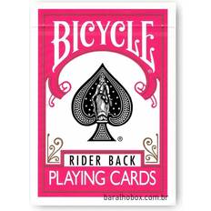 Cheap Decks Bicycle Rider Back Fuchsia Deck