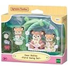 Deer Babies Floral Swing Set