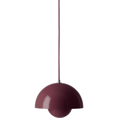Flowerpot dark plum &Tradition Flowerpot VP1 Dark Plum Pendellampa ∅ 23cm