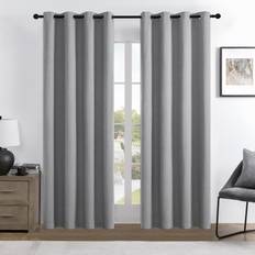 Curtains & Accessories Joydeco Blackout Curtains 96 Inches Long 2 Panels Set