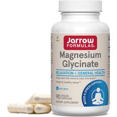 Jarrow Formulas Magnesium Glycinate 90 Veggie Capsules