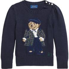 Polo Ralph Lauren Kid's Bear Crewneck Jumper - RL Navy (100031662)