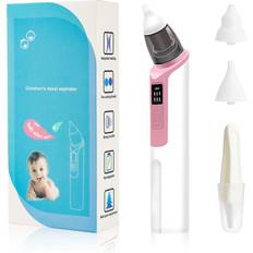 Pink Nasal Aspirators Esonto Nasal Aspirator Rechargeable Nose Sucker