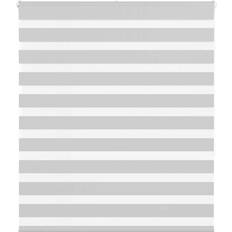 Gardiner & Tilbehør vidaXL Zebragardin Lysegrå 120x150 cm Polyester