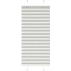 Grey Pleated Blinds vidaXL Pleated Blind Light Grey 65x150 cm