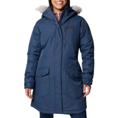 Columbia Jackets Columbia Women's Suttle Mountain Long Insulated Jacket - Collegiate Navy