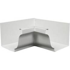 Roof Accessories Amerimax White Aluminum Gutter Inside Miter 5 In