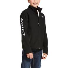 Equestrian Children's Clothing Ariat Kid's New Team Softshell Jacket - Black (10028657)