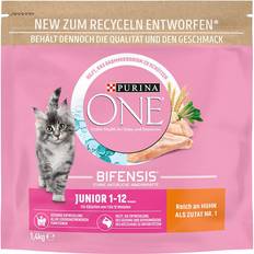 Haustiere Purina ONE one bifensis junior katzenfutter trockenfutter 1.4kg