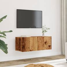 vidaXL Væghængte TV-Borde 2 Stk 80 x 30 x 30 cm TV-bord