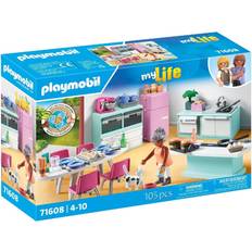Playmobil Legetøj Playmobil My Life Køkken med Spiseplads 71608