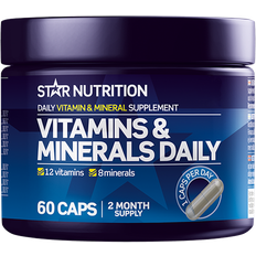 Star Nutrition Vitamins & Minerals Daily 60 stk