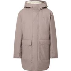 Man - XS Coats Calvin Klein Cotton Nylon Padded Parka Coat - Brindle