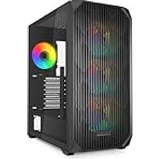 Datorchassin Sharkoon AK3 RGB ATX PC Hölje