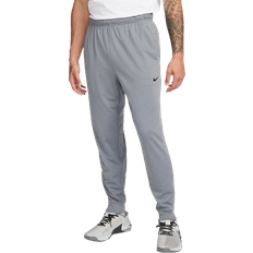 Uomo - Yoga Pantaloni NIKE Totality Men's Dri-FIT Tapered Versatile Pants - Smoke Grey/Black