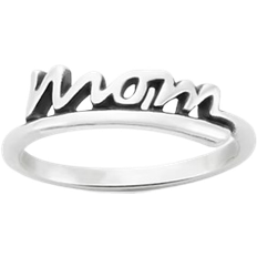James Avery Mom Script Ring - Silver