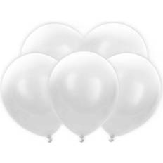 Led ballonger PartyDeco Latex Balloons with Changing Colors LED Light White 5-pack