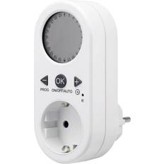 Renkforce EMT2500ET Timer a spina analogico digitale Giornaliero 1800 W