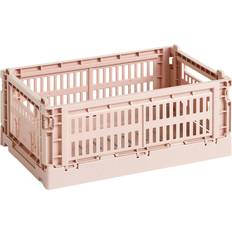 Colour crate small Hay Colour Crate S Blush Förvaringslåda