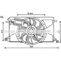 Intercoolers Prasco FD7565 Kühlerlüfter