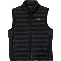 Lacoste Water-Repellent Puffed Vest - Black