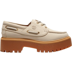 Textile Boat Shoes Timberland Stone Street Platform - Taupe