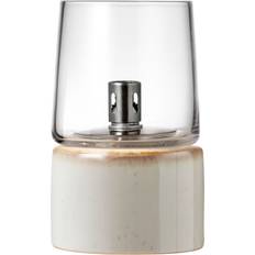 Beige Oljelampor Bitz Gastro Cream White/Clear Oljelampa 14cm