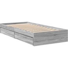 vidaXL 3280683 Single Sängram 90 x 200cm