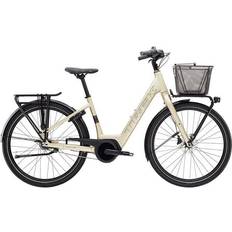 Beige El-bycykler Trek District+ 1C Lowstep 27.5" 2025 Supernova