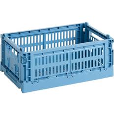 Hay Crate Sky Blue Oppbevaringskurv