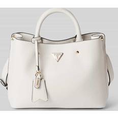 Guess Bags on sale Guess Meridian Girlfriend Satchel Bag - White