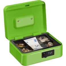 Relaxdays Cash Box Coin Counter Tray